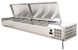 Omcan RS-CN-0009-PSS refrigerated pizza topping rail