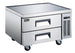 Omcan RE-CN-0036-C 36 inch two drawer refrigerated chef base