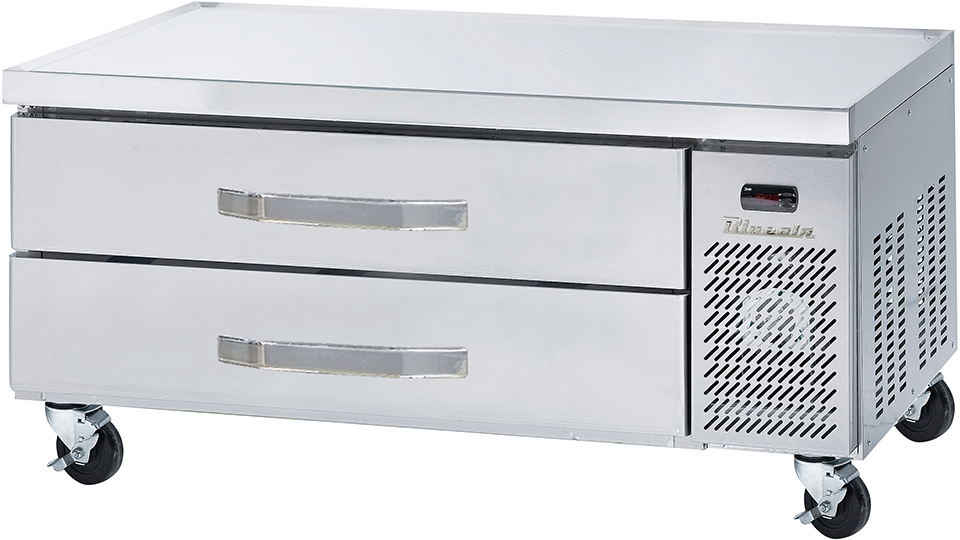 Blue Air BACB53M-HC 53 inch refrigerated chef base marine edge