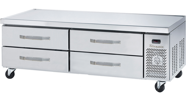Blue Air BACB74M-HC 74 inch refrigerated chef base marine edge