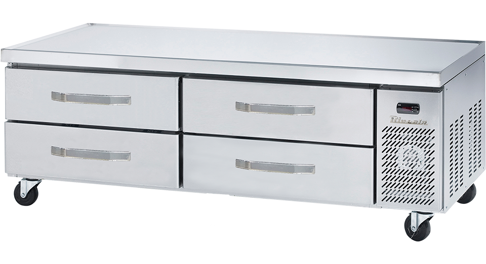 Blue Air BACB74M-HC 74 inch refrigerated chef base marine edge