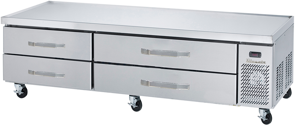 Blue Air BACB86M-HC 86 inch refrigerated chef base marine edge