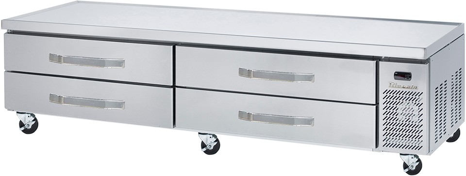 Blue Air BACB96M-HC 96 inch refrigerated chef base marine edge