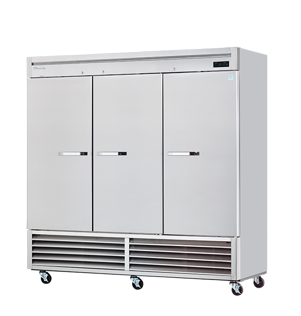 Blue Air BSF72-HC 81 inch three solid doors bottom mount reach-in freezer