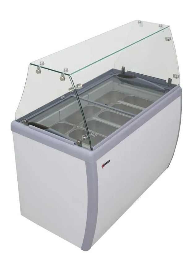 Omcan FR-CN-0009 gelato dipping cabinet additional view