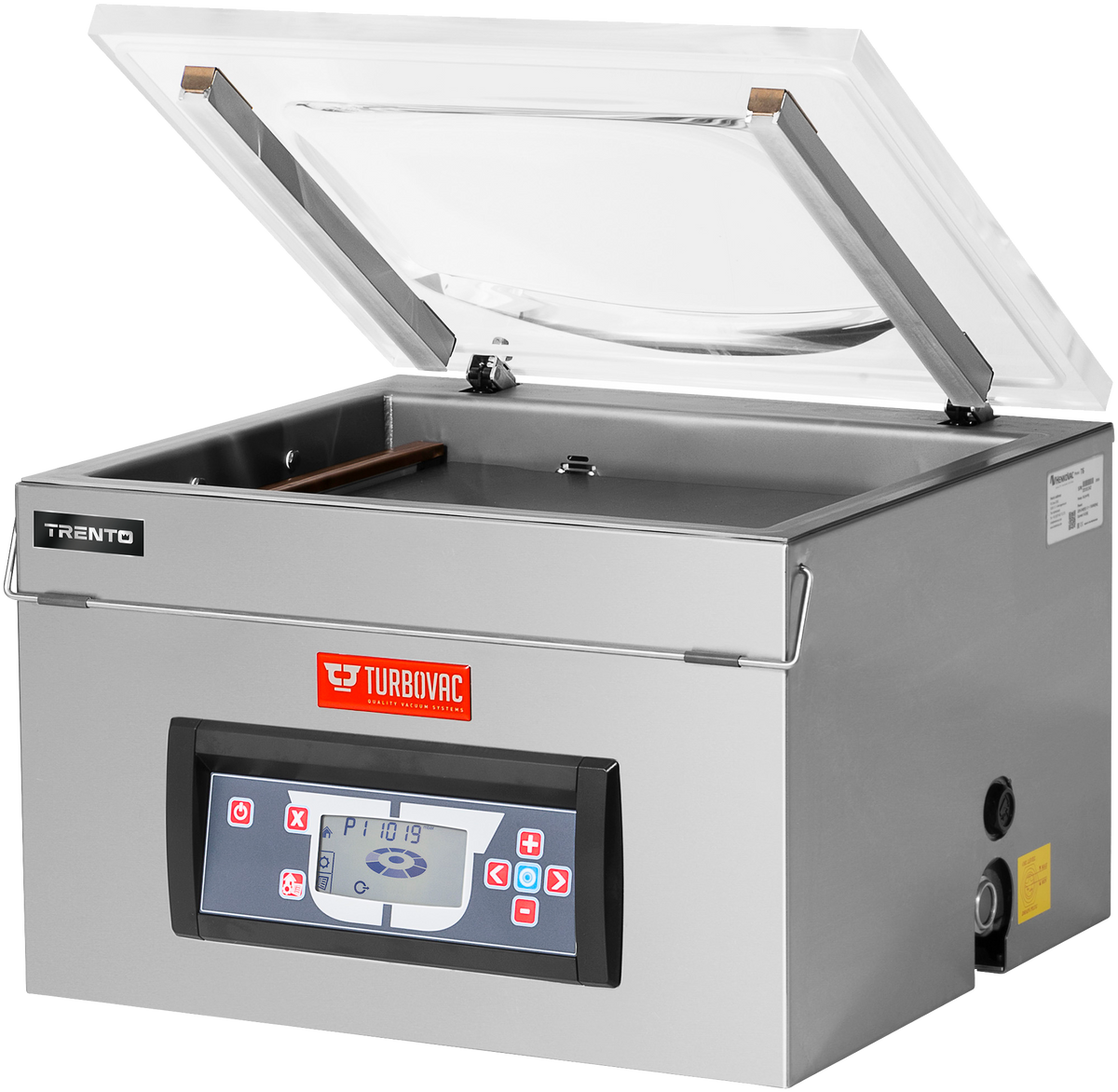 Omcan TS60-SS16 Turbovac TS60 tabletop vacuum packaging machine with double seal