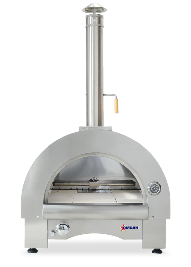 Omcan CE-CN-0082T-WG pizza oven alternate view