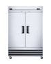 Omcan RE-CN-0041-HC reach-in refrigerator side view