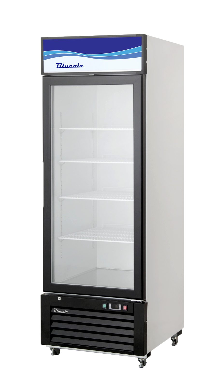 Blue Air BKGM12-HC glass door merchandiser refrigerator