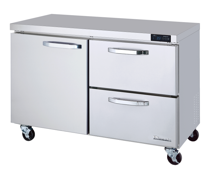 Blue Air BLUR60-D2R-HC 60 inch undercounter refrigerator