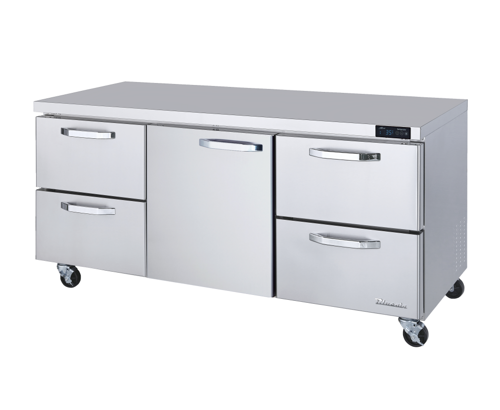 Blue Air BLUR72-D4RL-HC 72 inch undercounter refrigerator