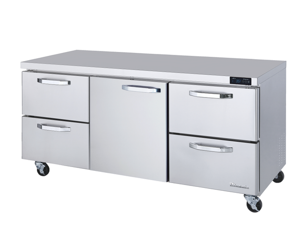 Blue Air BLUR72-D4RL-HC 72 inch undercounter refrigerator