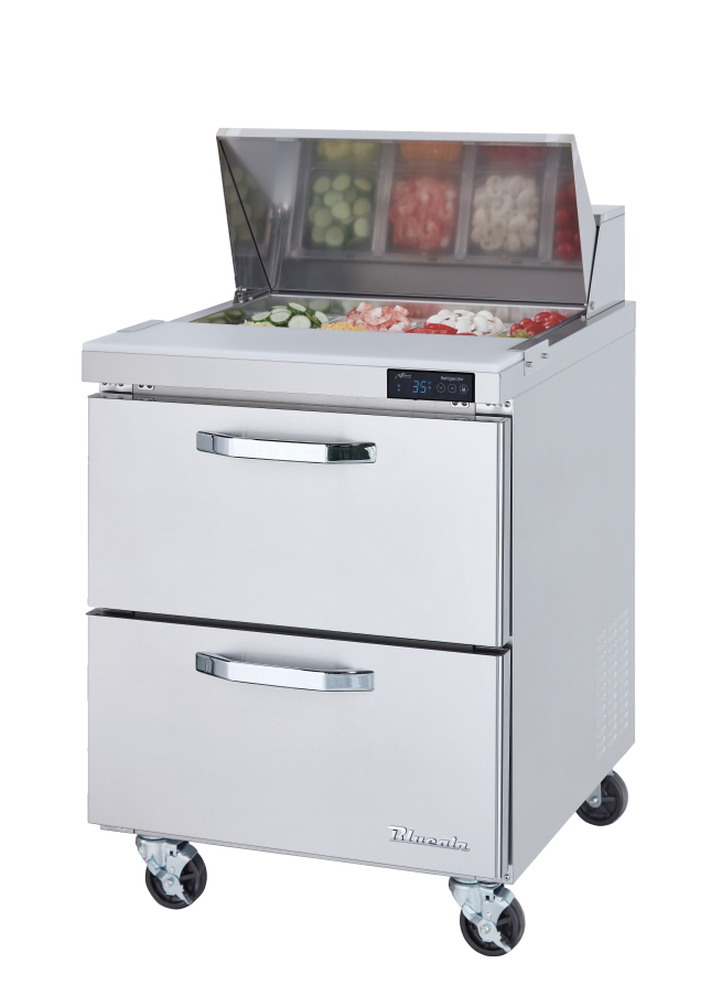 Blue Air BLPT28-D2-HC 28 inch sandwich prep table