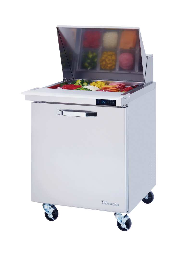 Blue Air BLMT28-HC 28 inch mega top sandwich prep table