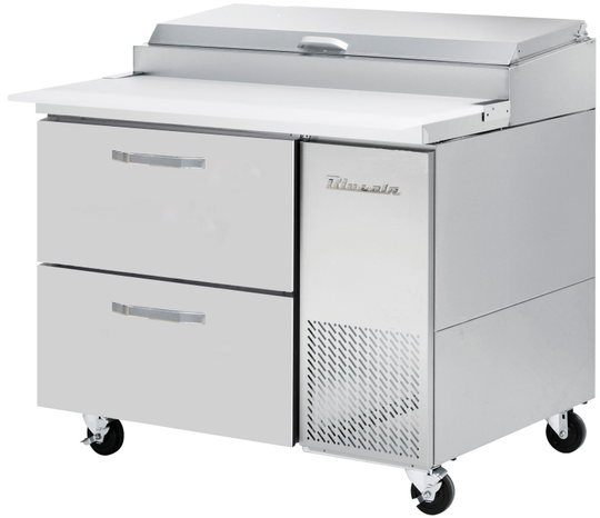 Blue Air BAPP44-D2-HC 44 inch pizza prep table