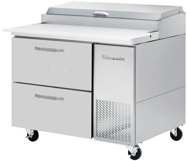 Blue Air BAPP44-D2-HC 44 inch pizza prep table