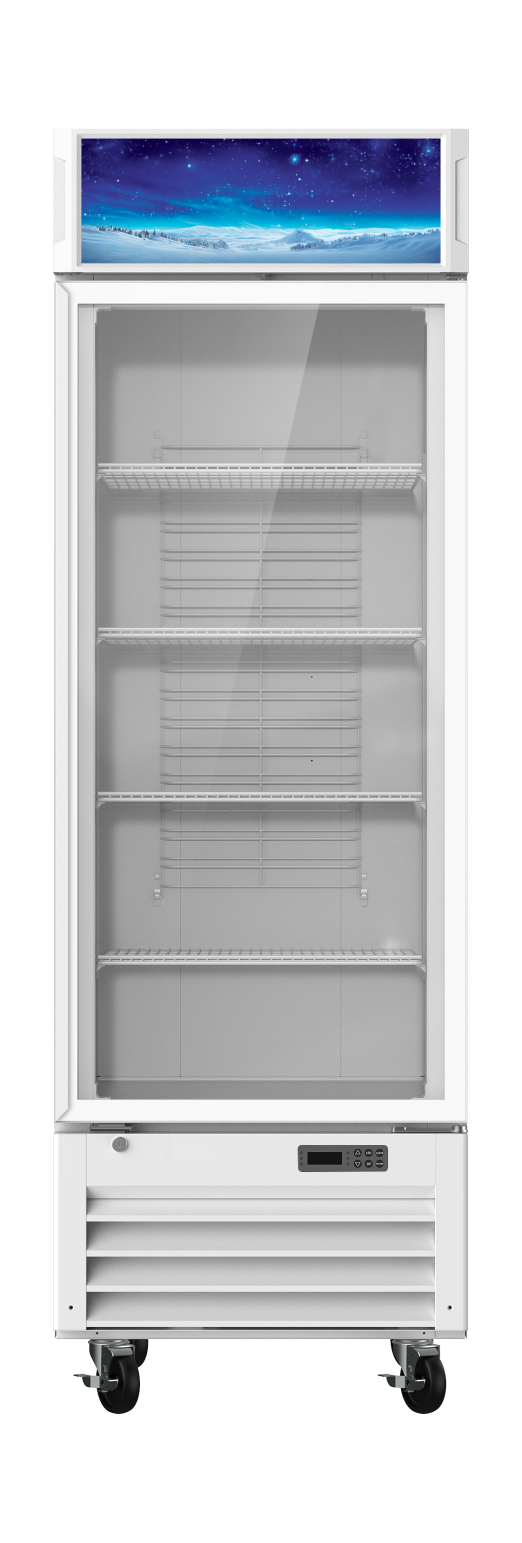 Blue Air BGM23W-HC glass door merchandiser refrigerator