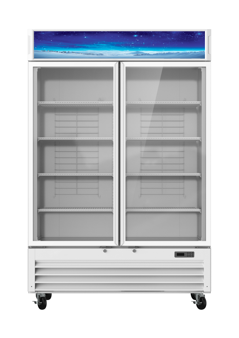 Blue Air BGM49W-HC glass door merchandiser refrigerator