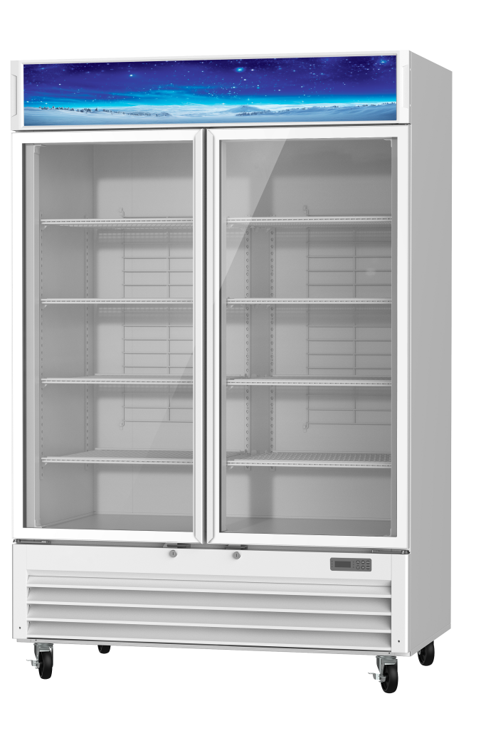 Blue Air BGF49W-HC glass door merchandiser freezer