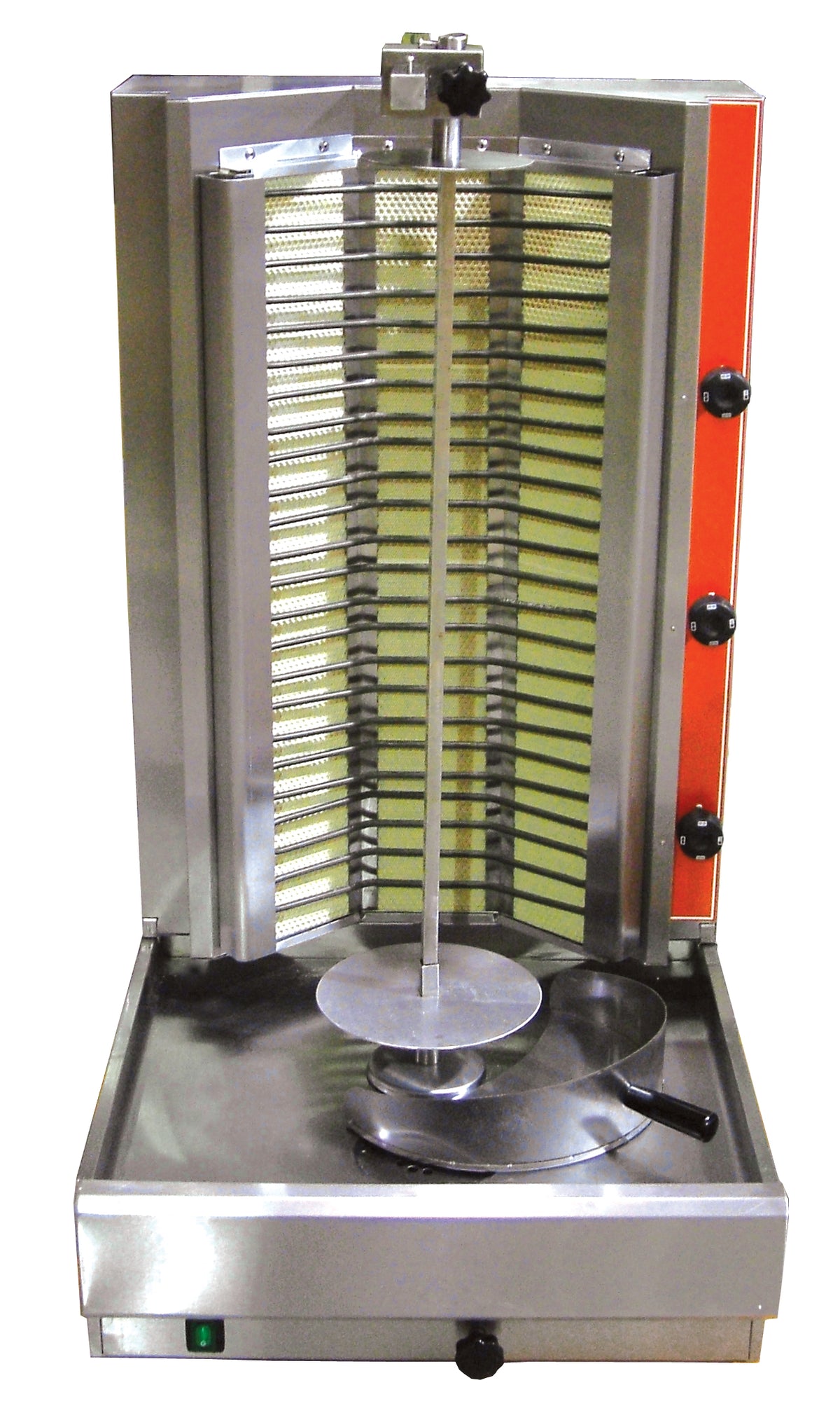 Omcan BR-CN-0191 electric shawarma doner kebab vertical broiler 66 lb capacity