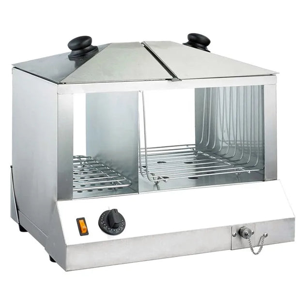 Omcan FW-CN-0200-H hot dog steamer and bun warmer
