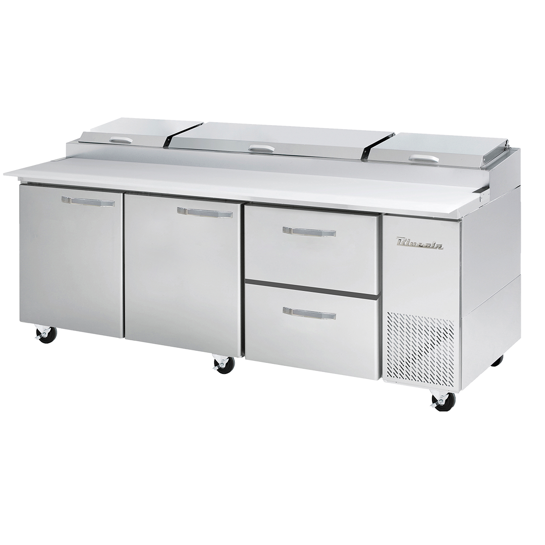 Blue Air BAPP93-D2R-HC 93 inch pizza prep table