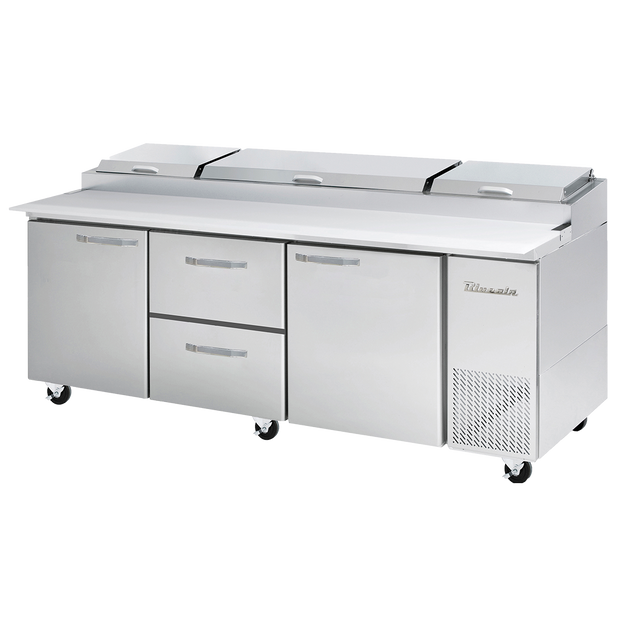 Blue Air BAPP93-D2M-HC 93 inch pizza prep table
