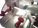 Omcan C330/N slicer detail view