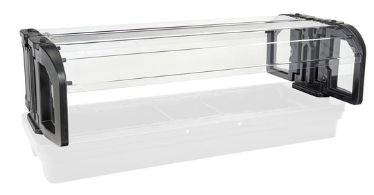 Cambro 6TTSG110 sneeze guard accessory for 6 foot tabletop food bar black