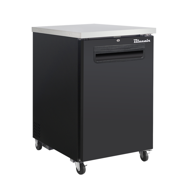 Blue Air BLBB23-1B-HC 24 inch back bar cooler black
