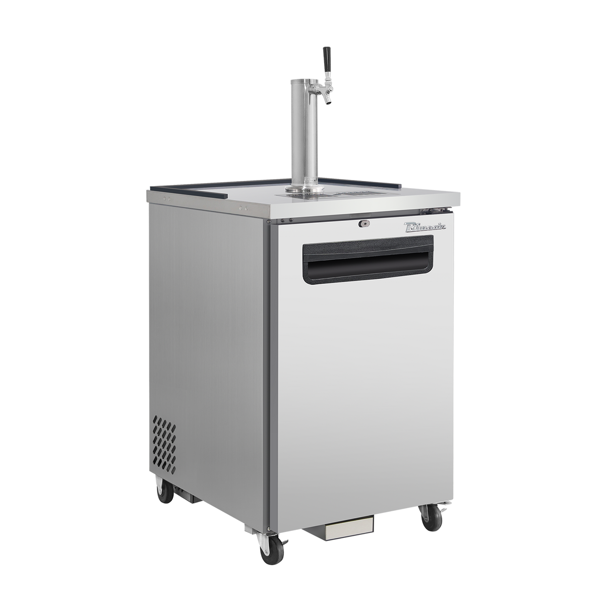 Blue Air BLKC23-1S-HC 24 inch kegerator stainless steel