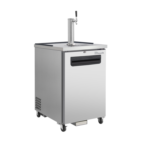 Blue Air BLKC23-1S-HC 24 inch kegerator stainless steel