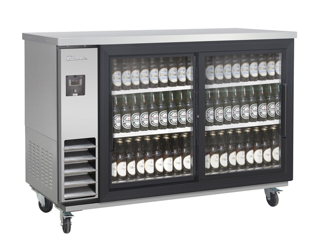 Blue Air BLNBB-60SG-SL-HC 61 inch back bar cooler stainless steel