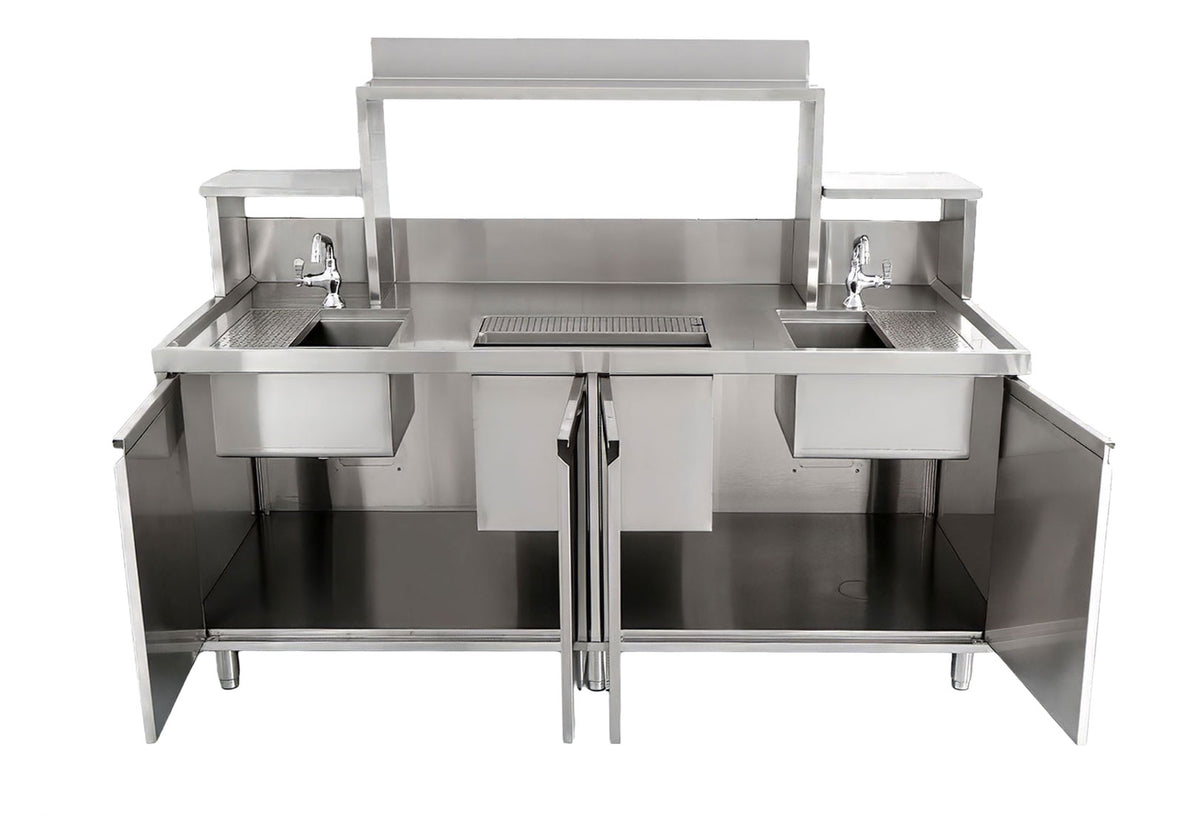 Omcan 48405 bubble tea station additional view