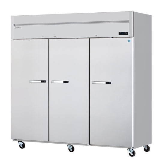 Blue Air BSR72T-HC 81 inch three solid doors top mount reach-in refrigerator