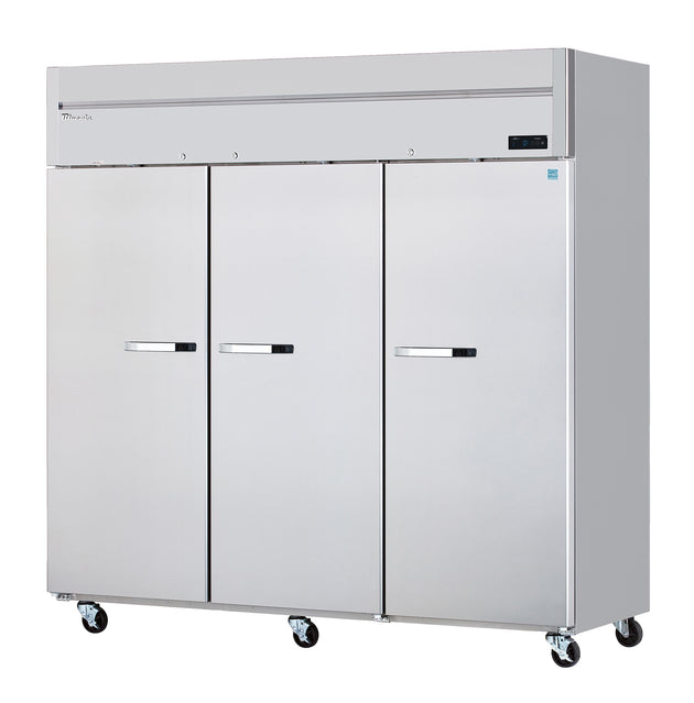 Blue Air BSR72T-HC 81 inch three solid doors top mount reach-in refrigerator