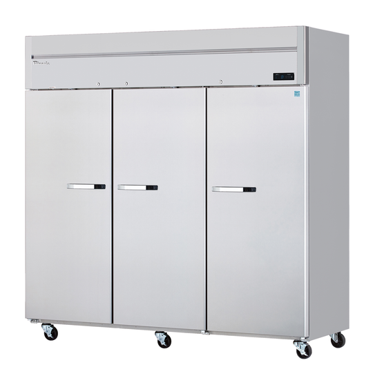 Blue Air BSF72T-HC 81 inch three solid doors top mount reach-in freezer