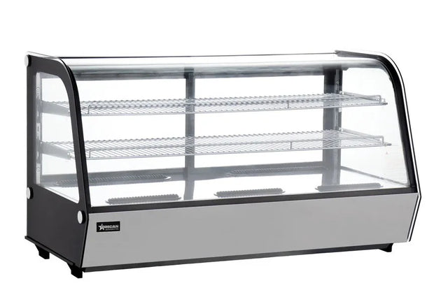 Omcan RS-CN-0202-4 48 inch stainless steel countertop refrigerated display