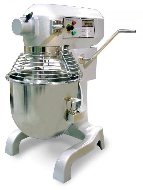 Omcan MX-CN-0020-T 20 qt planetary mixer with guard and timer