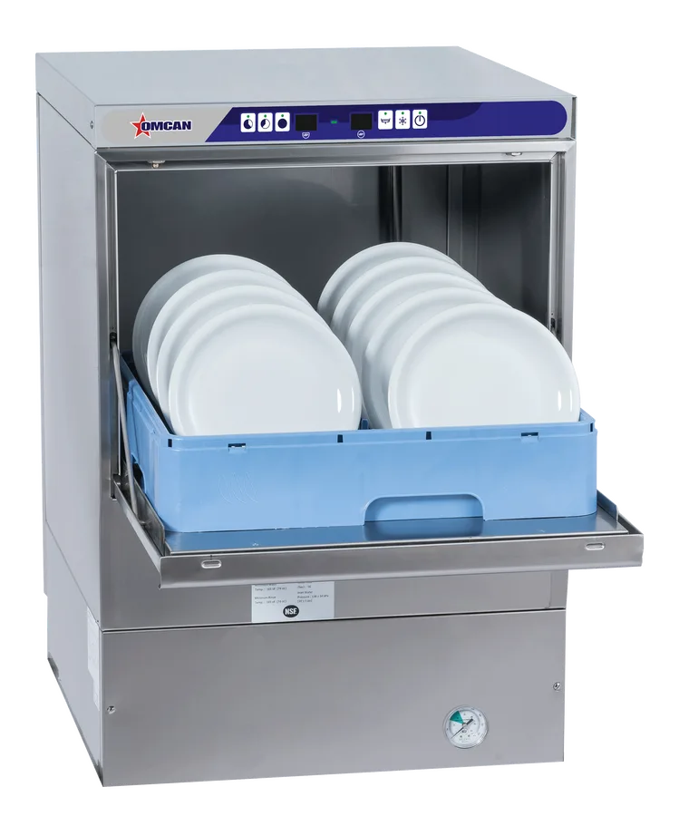 Omcan CD-GR-0500 23 inch undercounter high temperature dishwasher