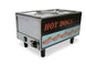 Omcan FW-TW-3050 stainless steel hot dog steamer and bun warmer 50 hot dogs 30 buns