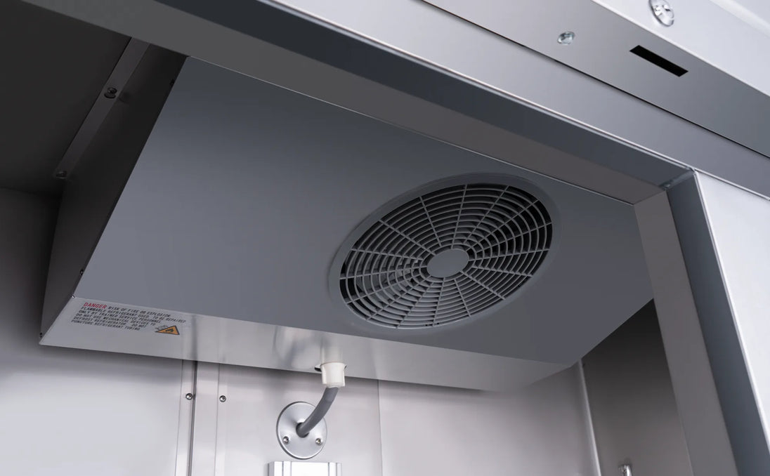 Omcan RE-CN-0041-HC reach-in refrigerator line drawing