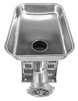 Omcan MG-CN-0008-E number 8 light duty stainless steel electric meat grinder