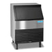 Koolaire KDF0150A Air-cooled Ice Maker with Bin Cube-style 168 Lb/Day — front three-quarter view showing the hideaway bin door and air-cooled condenser grille