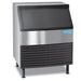 Koolaire KDF0250A Air-cooled Ice Maker with Bin Cube-style 256 Lb/Day — front three-quarter view showing the hideaway bin door and air-cooled condenser grille