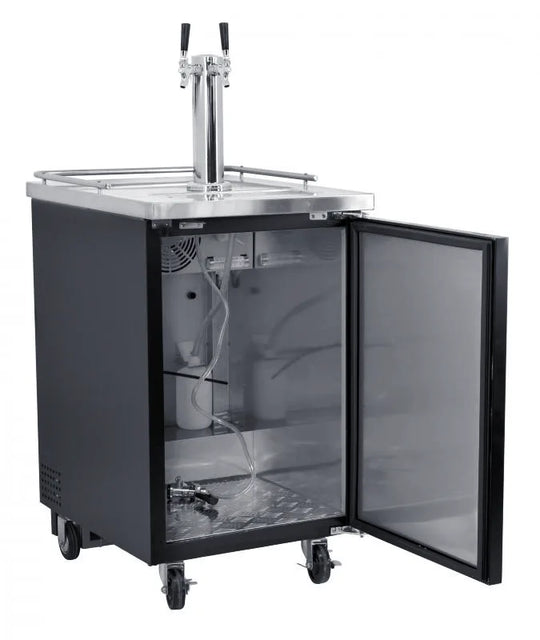 Omcan BD-CN-0007-HC kegerator alternate view