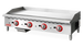 Omcan CE-CN-G48-TP 48 inch countertop gas griddle with thermostatic control