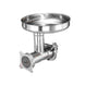 BakeMax BMMGA01 8 Inch Stainless Steel Meat Grinder Attachment with Sausage Stuffer — Supplyza