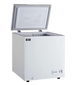 Omcan FR-CN-0142 30 inch white chest freezer with solid flat top