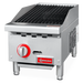 Omcan CE-CN-CB12-M 12 inch radiant gas charbroiler 35000 BTU